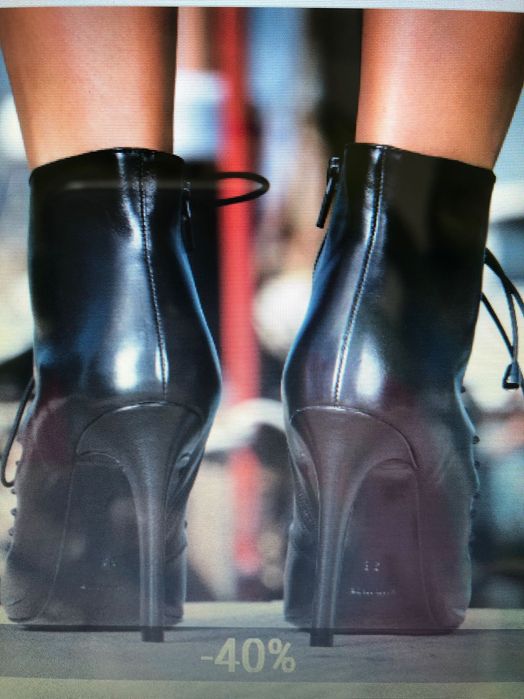 Дамски боти естествена кожа.