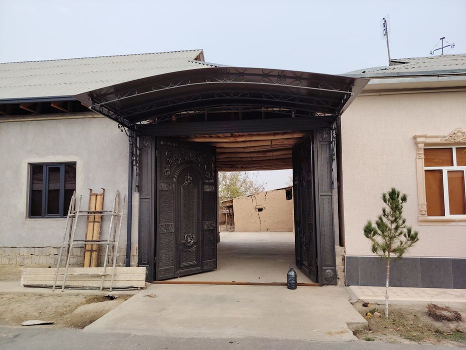 Темир дарвозалар лексан навес решотка ва акфа ешик ва ромлар келиштия