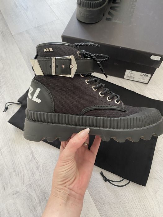 Ghete Karl Lagerfeld marimea 38