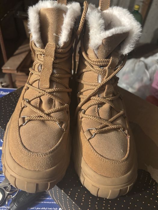 Ghete piele, fete, 36