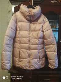 куртка зимняя  розовая для девочки 9-12 лет,в хорошем состоянии.