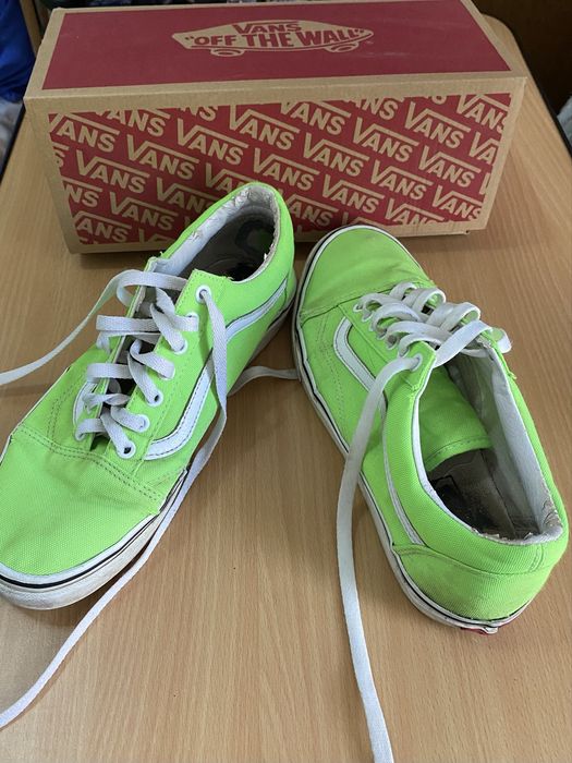 Adidași Vans Old Skool Verde Neon