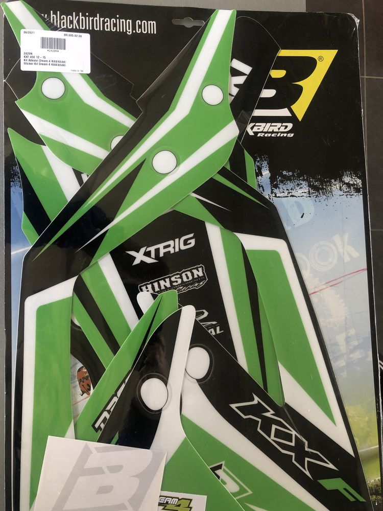 Нови Лепенки 2016-22,Kawasaki KX450F Black Bird