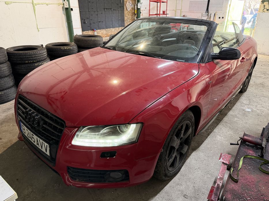 Audi A5 Cabrio S-line 2010 3.0TDI automata 225000km defect