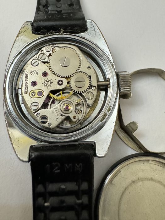 Ceas Junghans diver, vintage. Dama, mecanic.