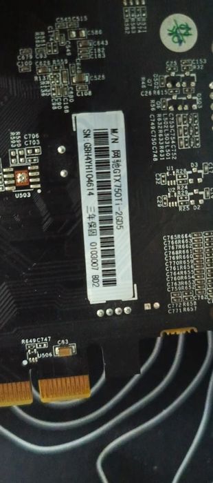 Gtx 750TI 2GB dual fan от colorful