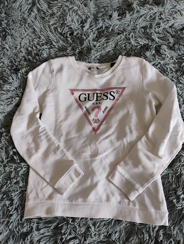 Guess бял суичър