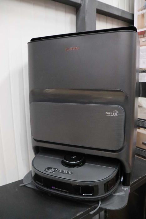 Прахосмукачка робот EUREKA J12 Ultra, Mop, самопочистване,пране,сушене