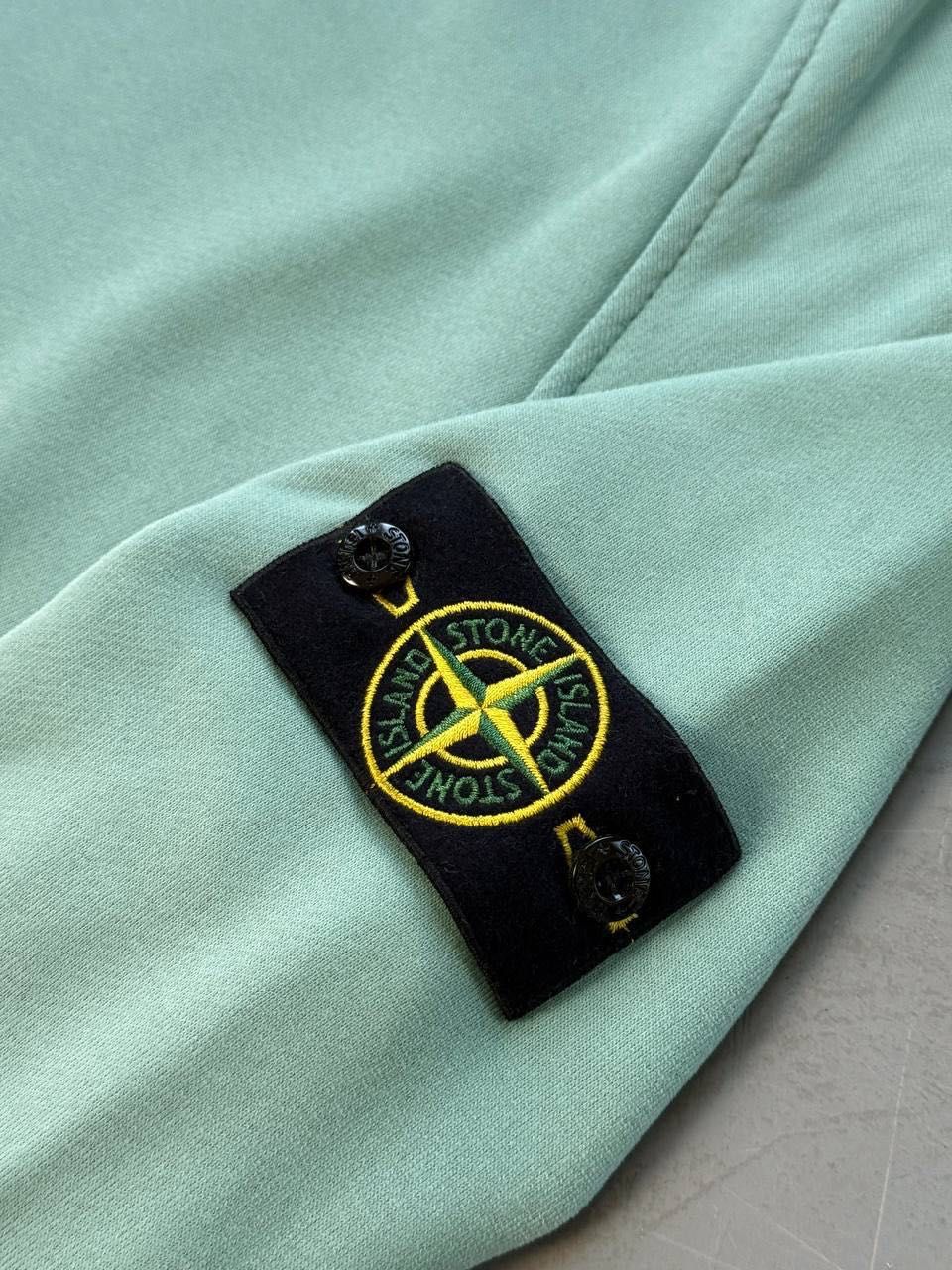 Суитшърт Stone Island в цвят мента