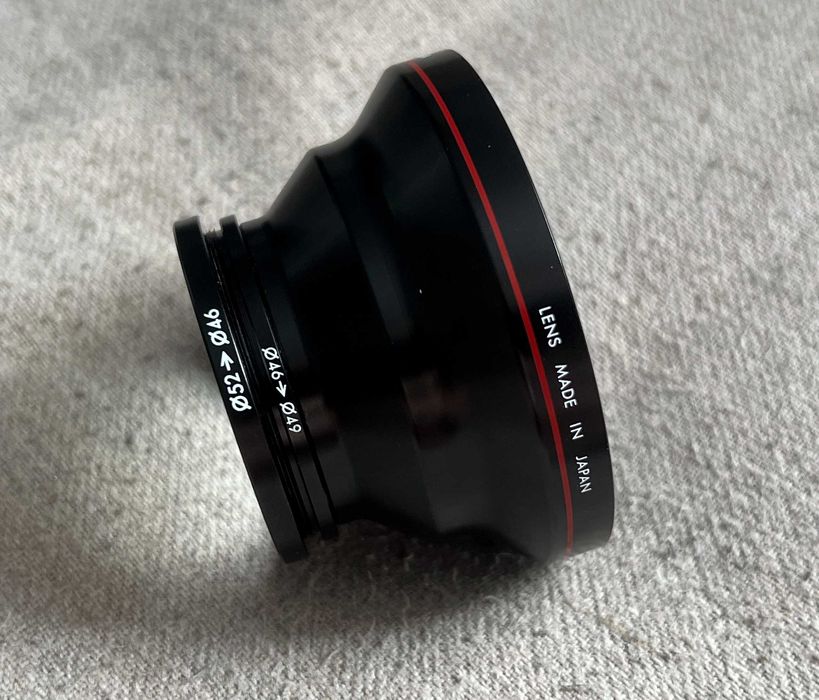 Obiectiv wide converter pentru camere video AF - Made in Japan