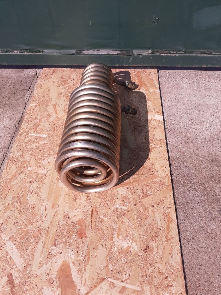 Vînd serpentina din inox ideală pentru încălzire în sobă