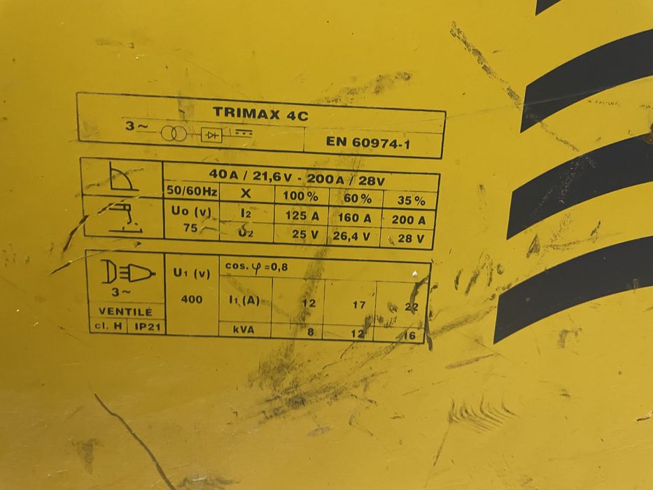 Aparat sudura 3,80 V TRIMAX 4C