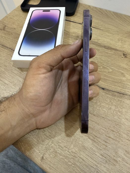 Iphone 14 pro max purple 256 90%