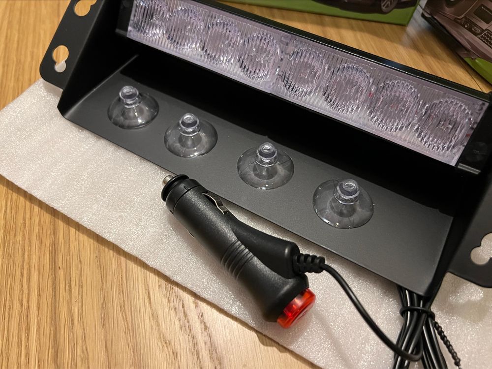 GIROFAR lumini ( stroboscopic )  LED 2 culori - Rosu / Albastru
