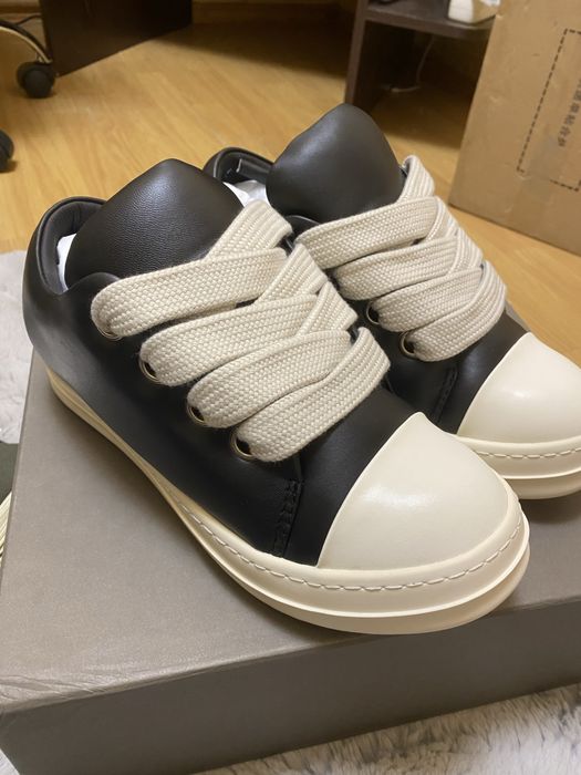 Rick Owens Jumbo Laces Low