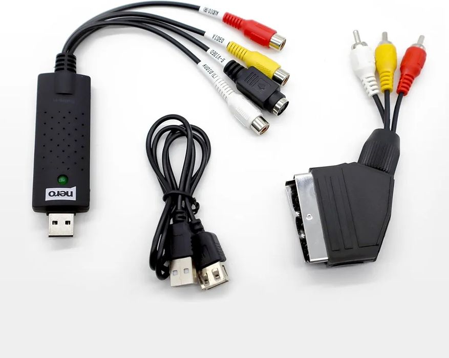 Captură video + Adaptor Scart + AI Video