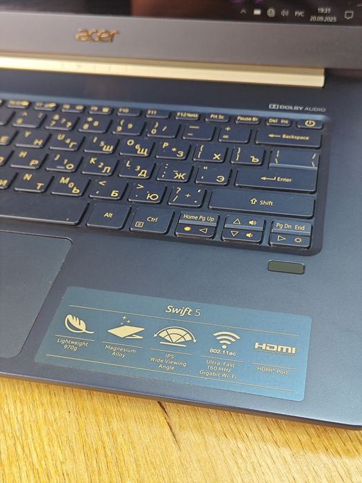 Ультрабук Сенсорный | Core i5 | 512гб | 8гб ОЗУ | Acer Swift 5