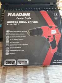 Винтоверт електрически 300W, 6m кабел – Raider, RD-CDD01