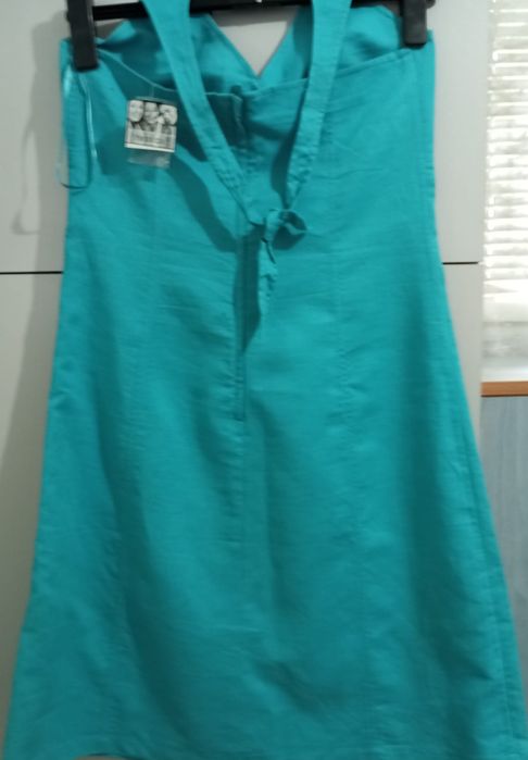 Rochie de damă nouă, culoare turcoaz, marimea 38