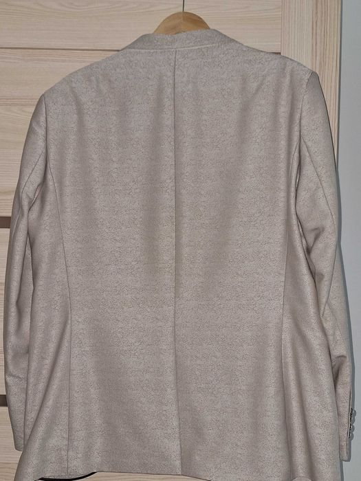 Sacou Inedit bej ocazie specială mire/nas, mărimea 56