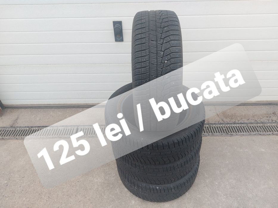 125 lei bucata! Set anvelope M+S/IARNA 205 55 16 Hankook