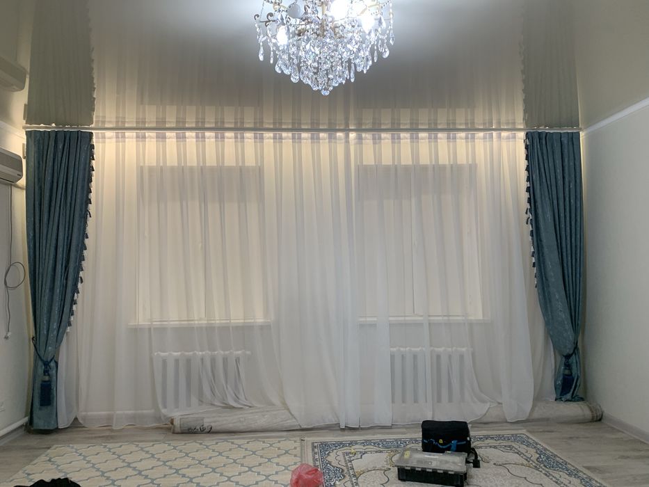 Закарнизная подсветка штор