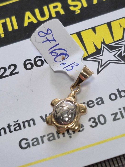 pandantiv cu broscuta 0,75gr(m2) staramanet