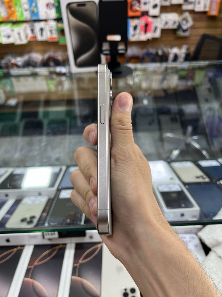 Iphone 15 Pro 128gb 93% Titan sim - Naqd va halol nasiya savdoga