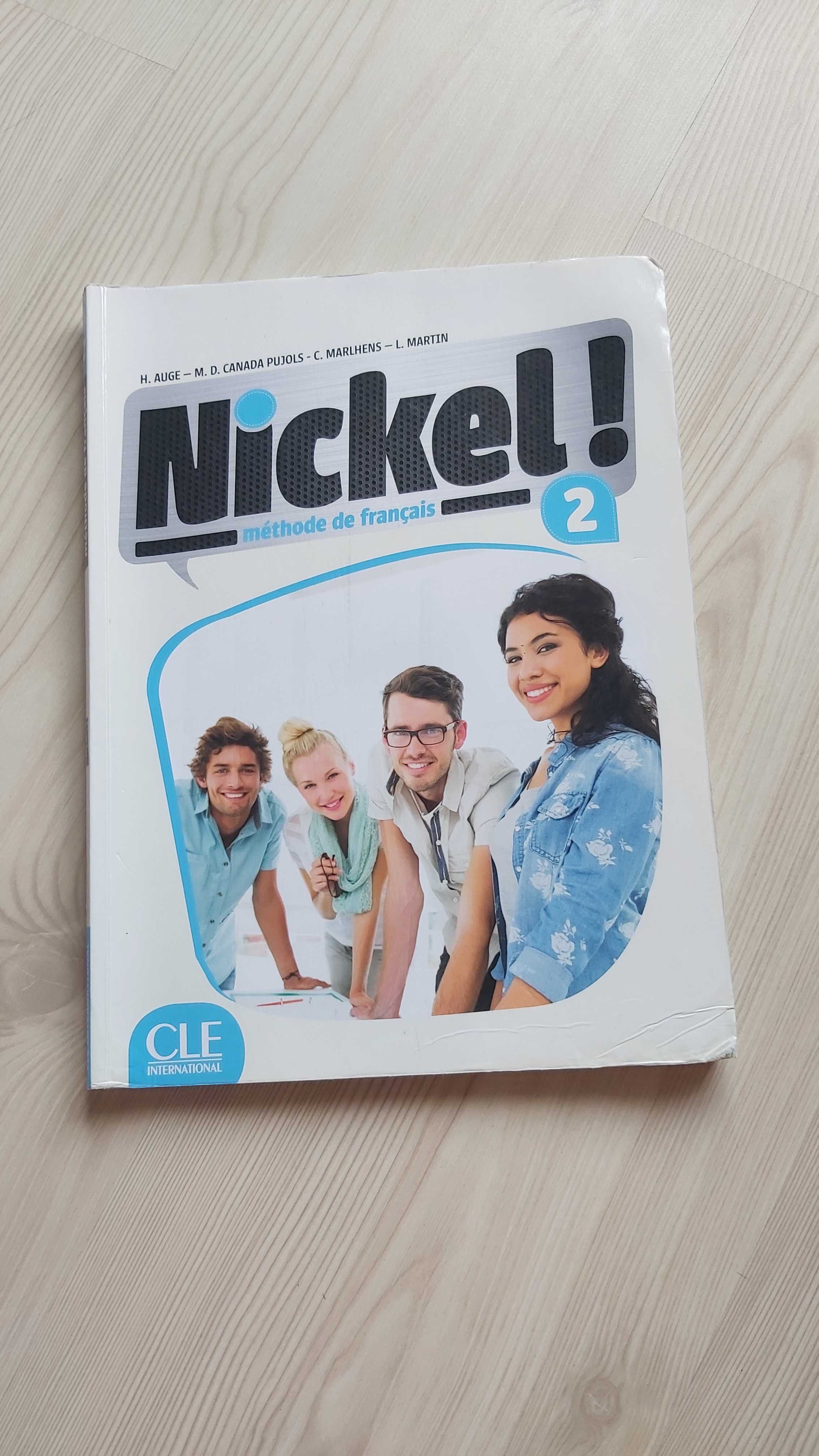 Комлект по френски език Nickel учебник +тетрадка