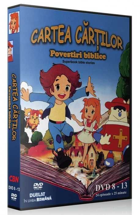 Colectie Cartea cartilor - Povestiri biblice - 13 DVD Dublat romana