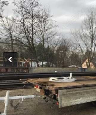 Remorca materiale lungi si prelata Iveco noua