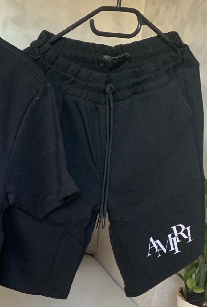 Compleu Amiri pantaloni scurti + tricou AMIRI 22 PREMIUM