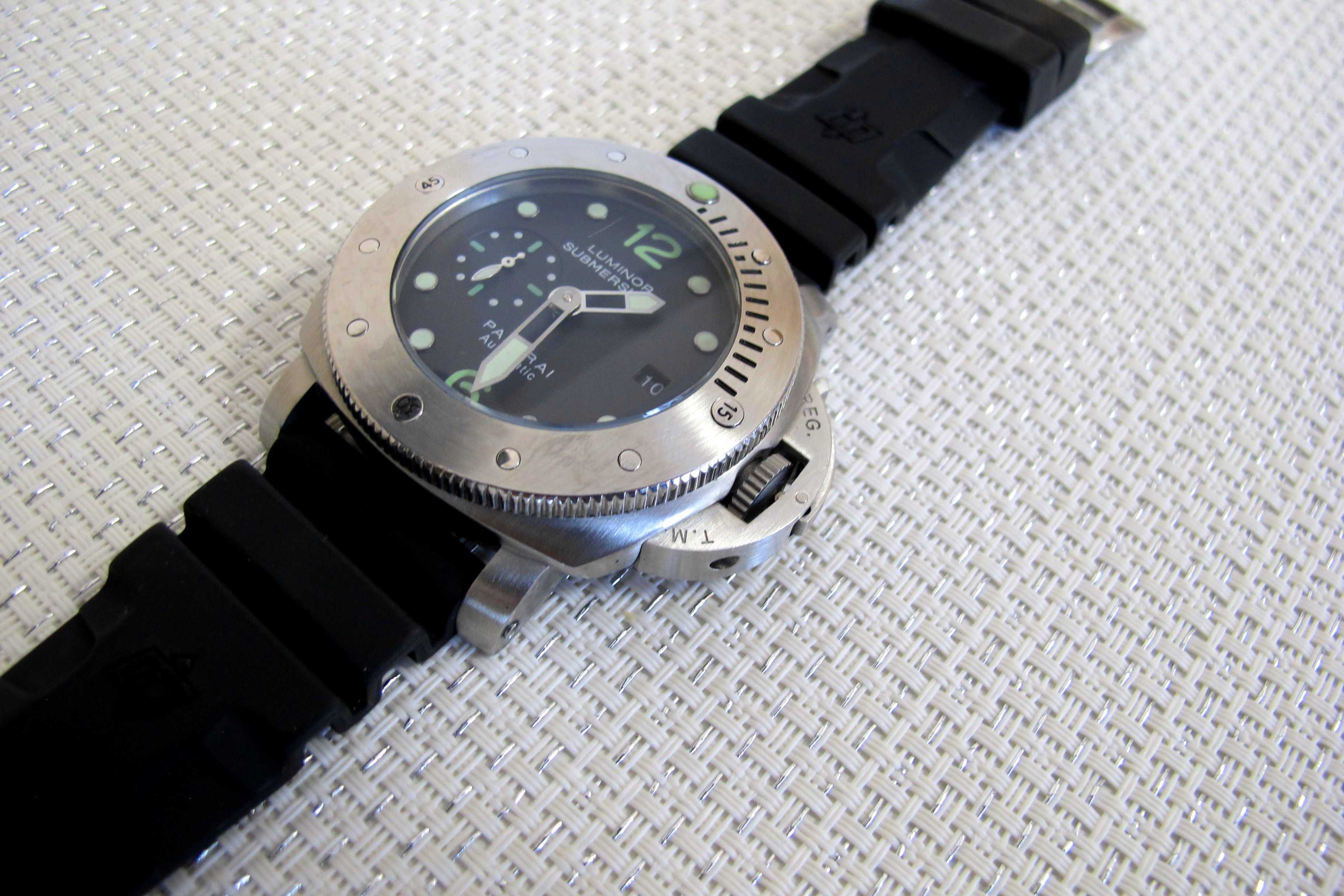 Масивен мъжки часовник 47 mm  качествен автоматик