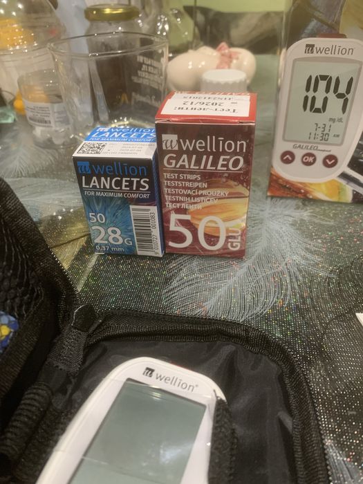 Апарат за кръвна захар Wellion