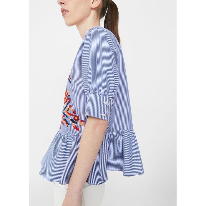 Bluza cu broderie Mango