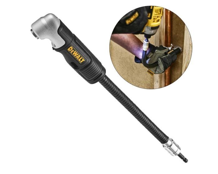 Гъвкав удължител и адаптор 3/1 Dewalt DT20501