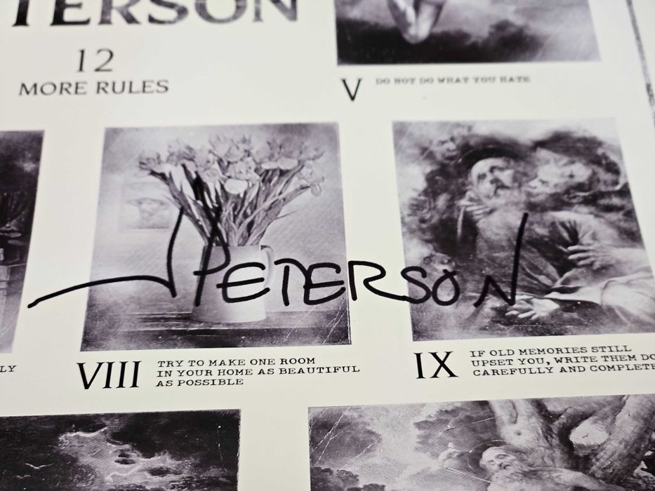 Плакати с автограф на Jordan Peterson