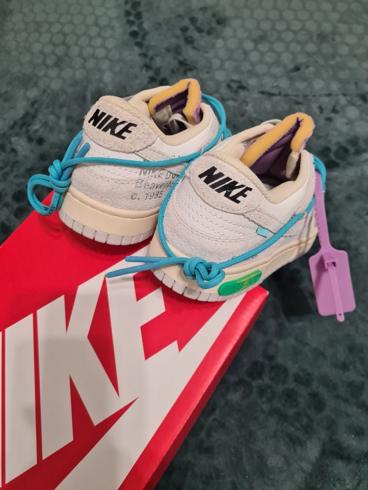 Dunk Low Off White Lot 36 - size 36,5 - 41,5/video/ramburs