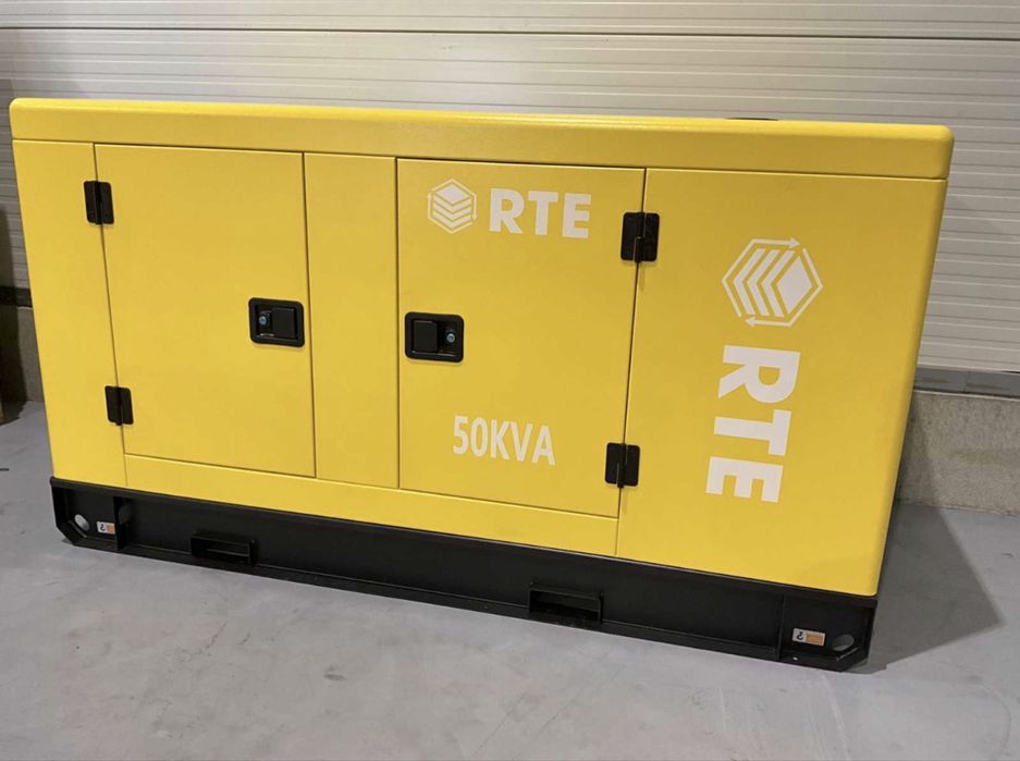 Чисто нов! Дизелов трифазен генератор за ток RTE 50kVA 50kw