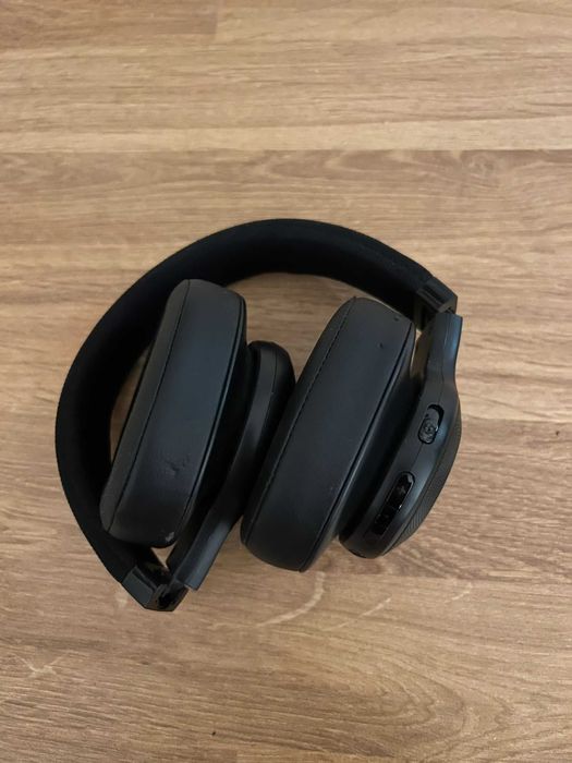 Casti Audio Over the Ear JBL E55BT, Wireless, Bluetooth, Negru