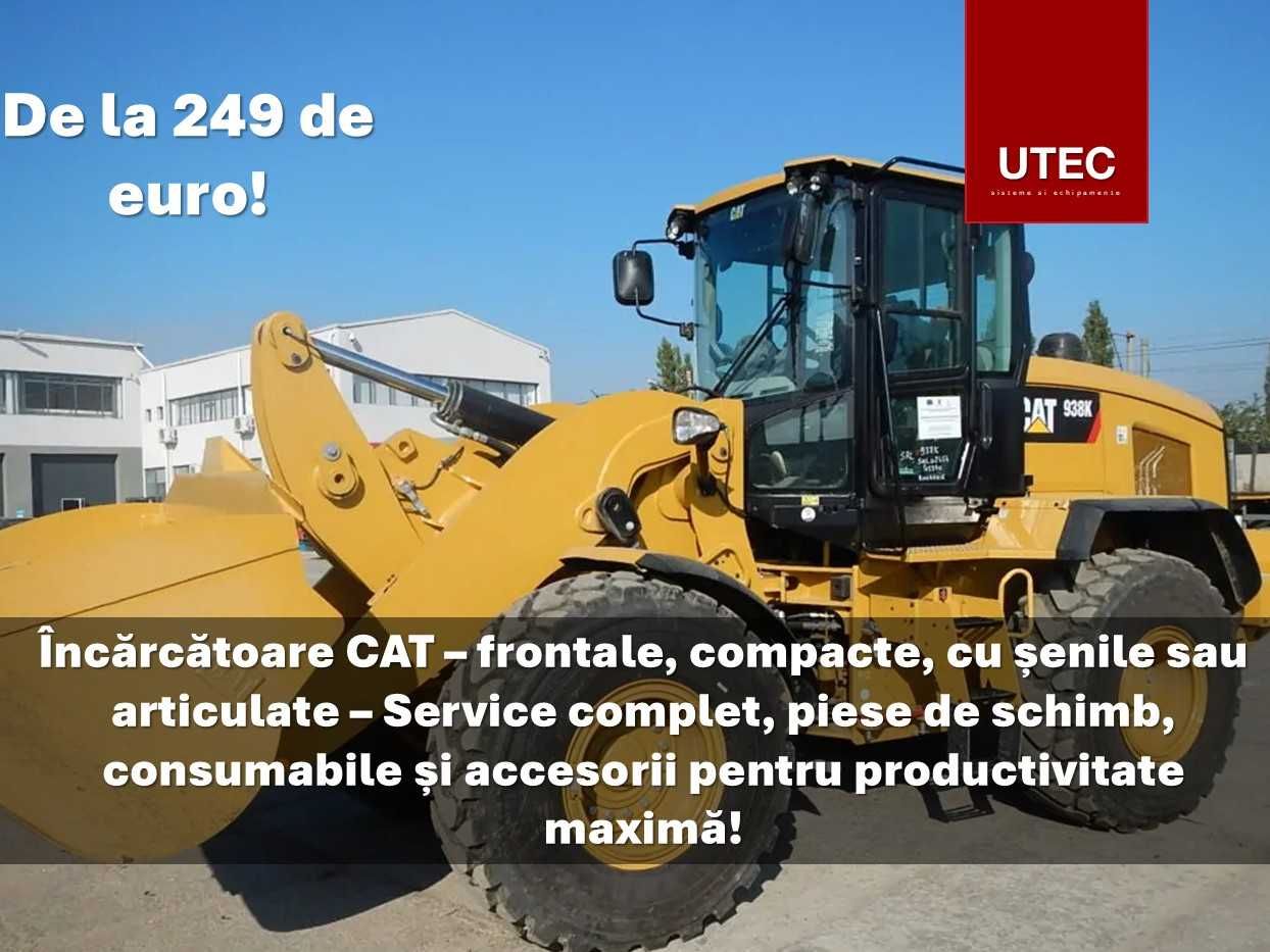 Service, piese de schimb si accesorii pentru Utilajele CAT Caterpillar