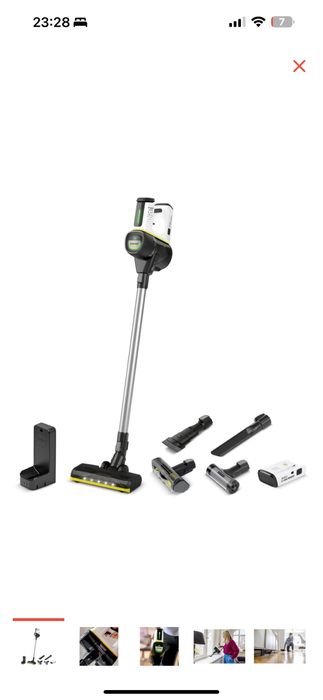 Пылесос вертикальный беспроводной Karcher керхер