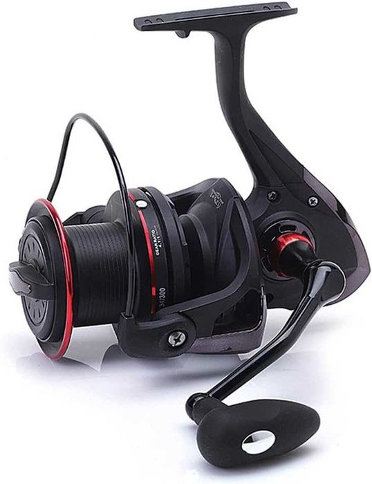 Set 4 Lansete 3,90m,4 Mulinete Tambur 10.000,Long Cast,Rod Pod Echipat