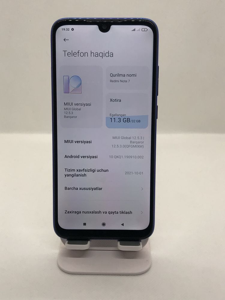 Redmi Note 7 sotiladi