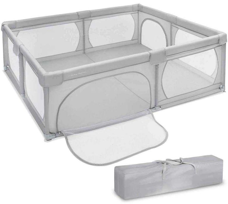 Голяма кошара за игра 200 см x 140 см - детска площадка, сух басейн