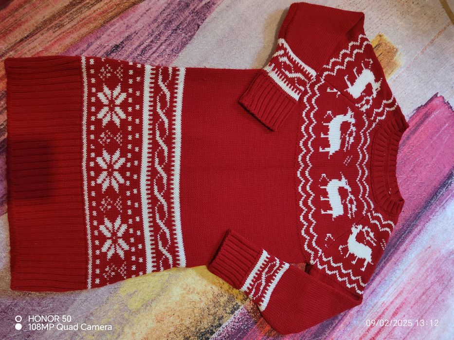 Коледна рокля или блуза