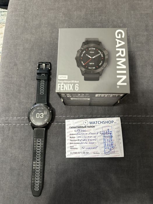 Garmin Fenix 6 sapphire