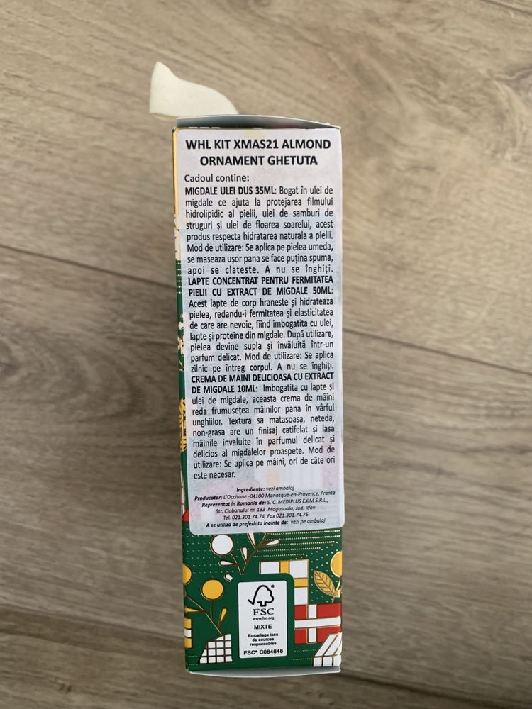 Set corp L’Occitane mic, nou