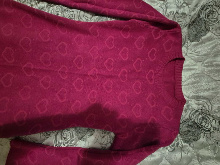 Рокля от страхотна материя машинно плетиво