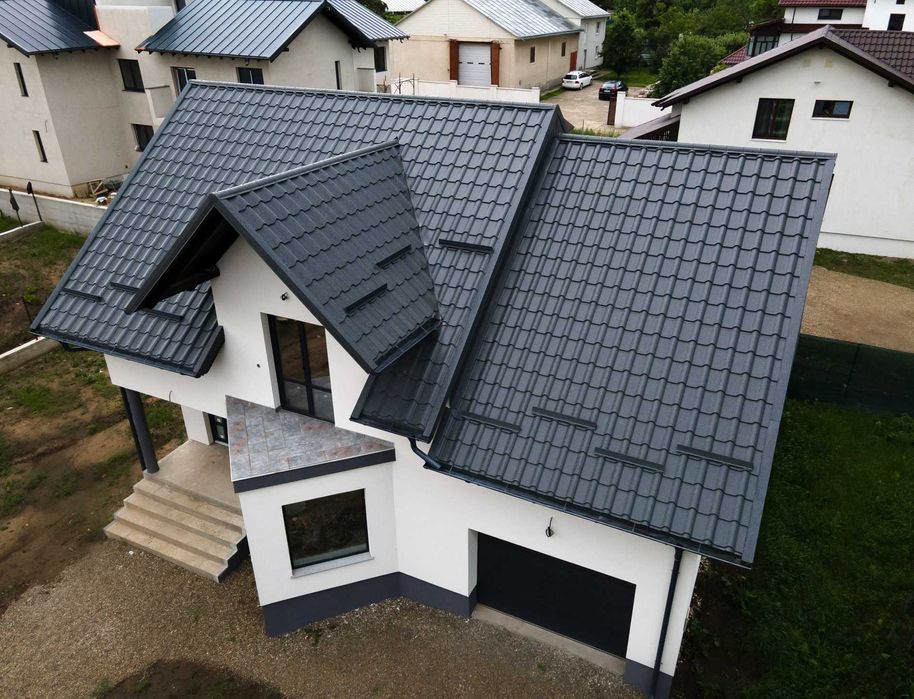Montaj Acoperis Tigla Metalica - Reparatii Acoperisuri - Burlane Pret